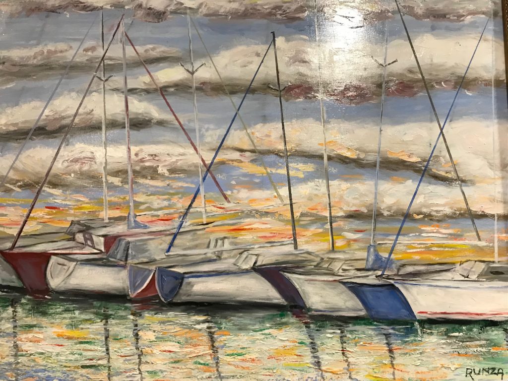 Safe Harbor, Painting by Joseph George Runza